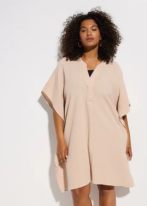 Tunica copricostume in mussola leggera, bonprix