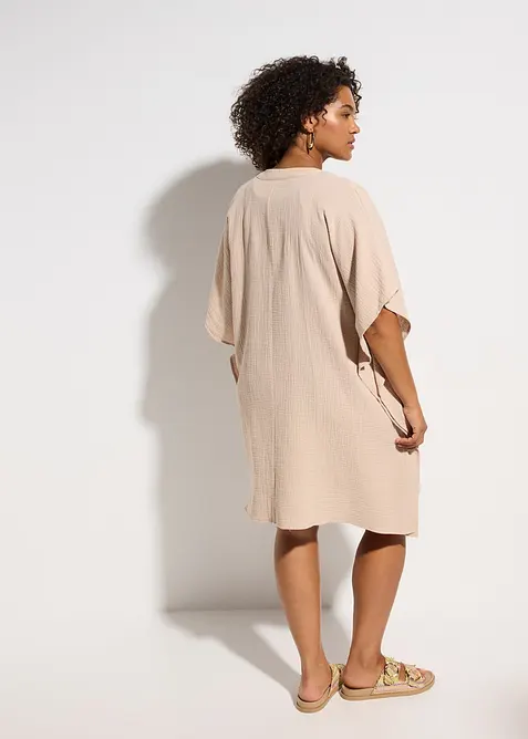 Tunica copricostume in mussola leggera, bonprix