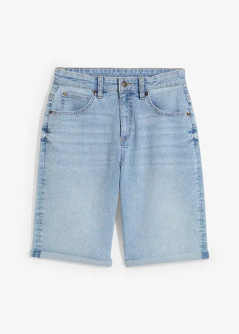 Shorts di jeans elasticizzati, loose fit, bonprix