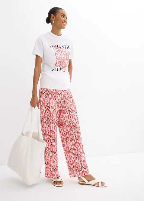 T-shirt in puro cotone, bonprix