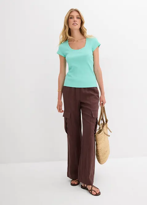 T-shirt in puro cotone biologico, bonprix