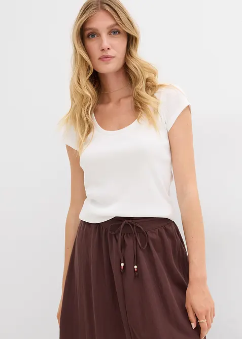 T-shirt in puro cotone biologico, bonprix