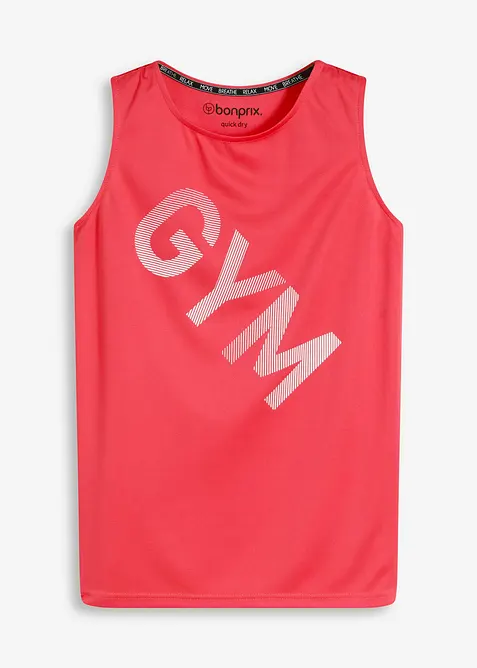 Top per sport ad asciugatura rapida, bonprix