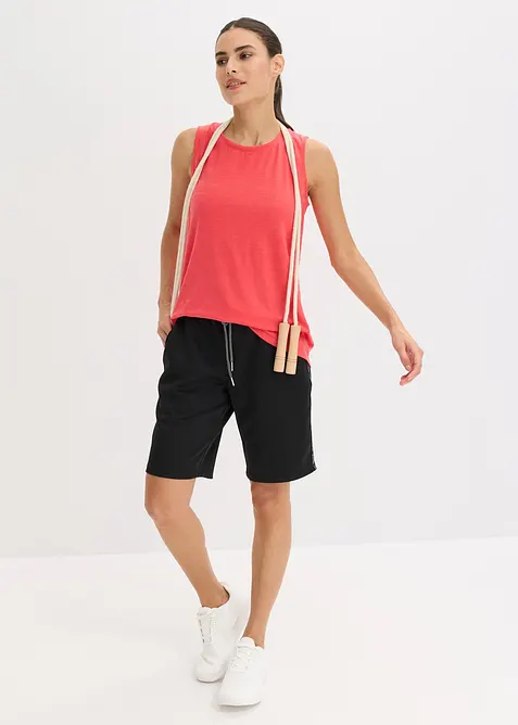 Top per sport ad asciugatura rapida (pacco da 2), bonprix