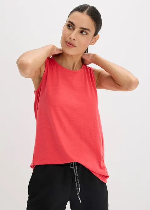 Top per sport ad asciugatura rapida (pacco da 2), bonprix