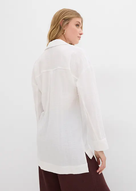 Camicia in misto viscosa fluente, bonprix