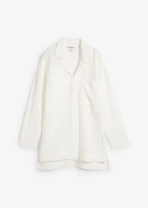 Camicia in misto viscosa fluente, bonprix