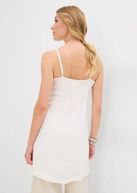 Top lungo in viscosa fluente, bonprix