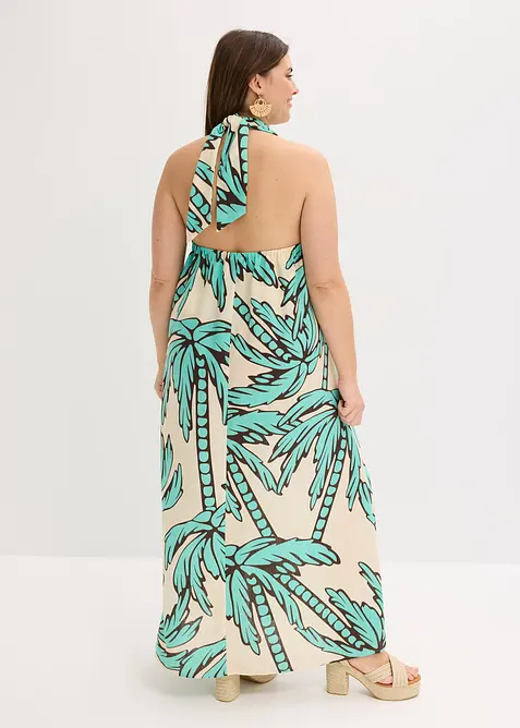Abito svasato con scollo all'americana, bonprix