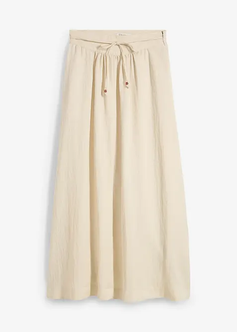 Gonna lunga in misto lyocell fluente, bonprix