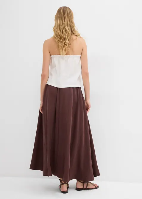 Gonna lunga in misto lyocell fluente, bonprix