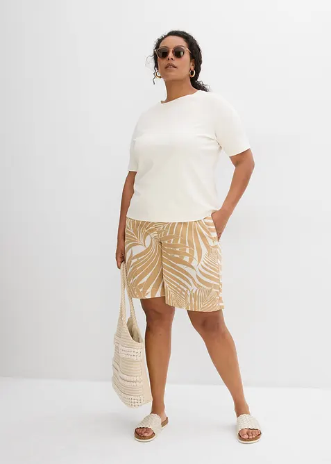 Bermuda con elastico in vita, bonprix