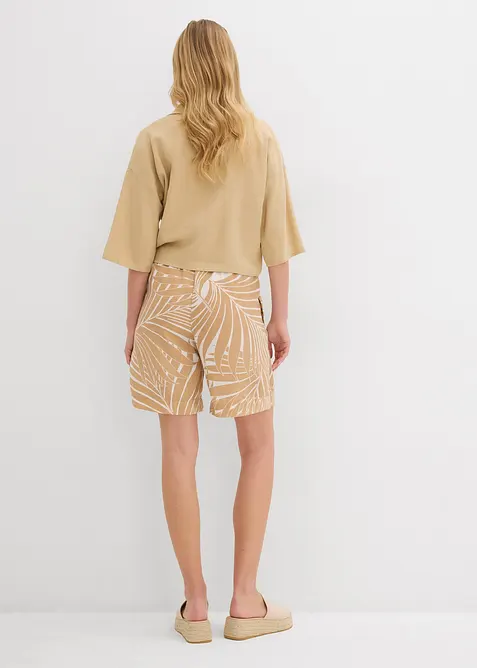 Bermuda con elastico in vita, bonprix