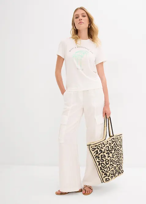 T-shirt con stampa, bonprix