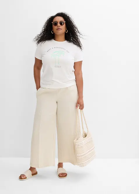 T-shirt con stampa, bonprix