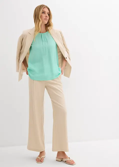 Top in misto viscosa fluente, bonprix