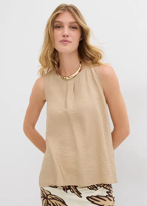 Top in misto viscosa fluente, bonprix