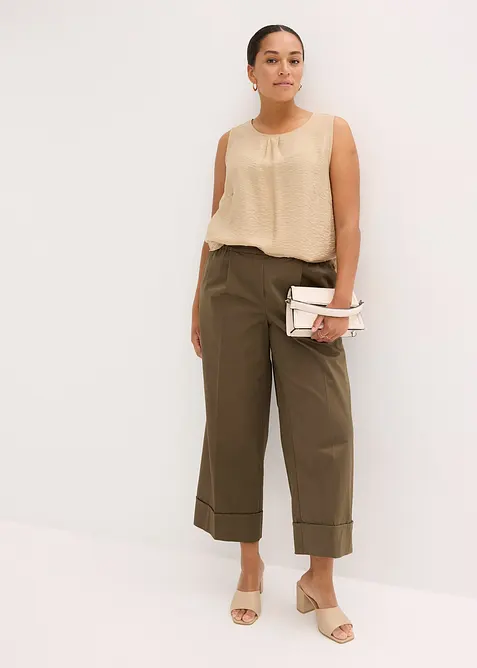 Top in misto viscosa fluente, bonprix