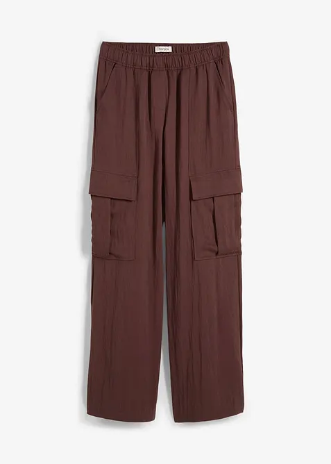 Pantaloni cargo in misto lyocell fluente, bonprix