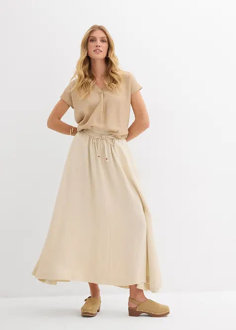 Tunica in misto viscosa fluente, bonprix