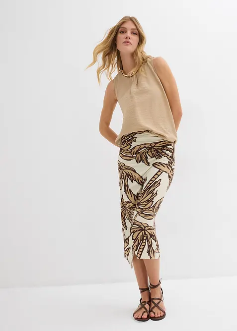 Top in misto viscosa fluente, bonprix