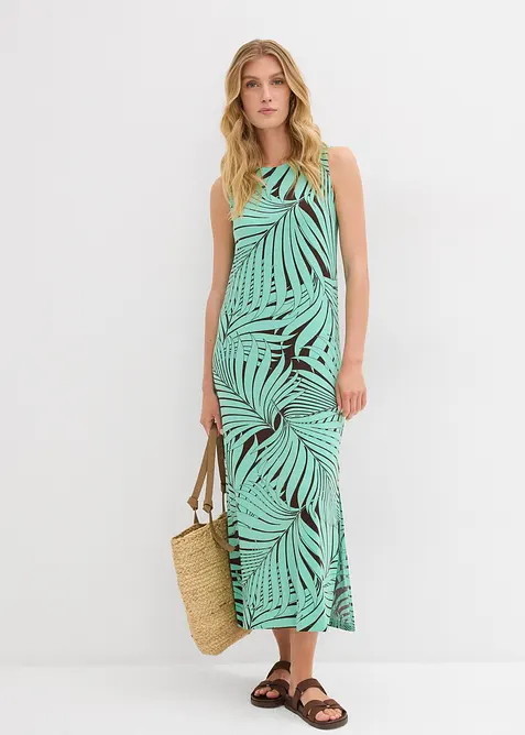 Abito in jersey di misto viscosa fluente, bonprix