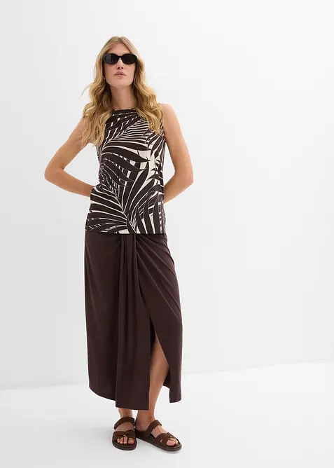 Top con spacchi laterali, bonprix