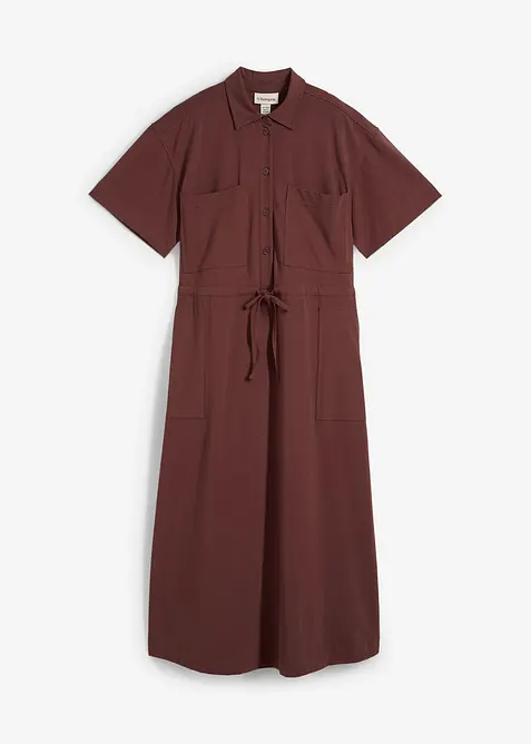 Abito in jersey di cotone elasticizzato, bonprix