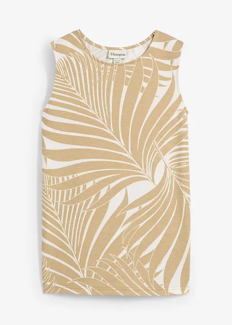 Top con spacchi laterali, bonprix