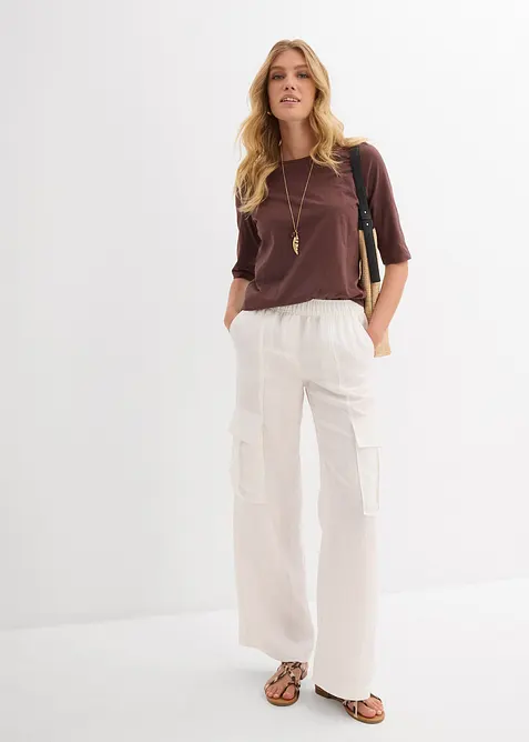 T-shirt in puro cotone biologico (pacco da 2), bonprix