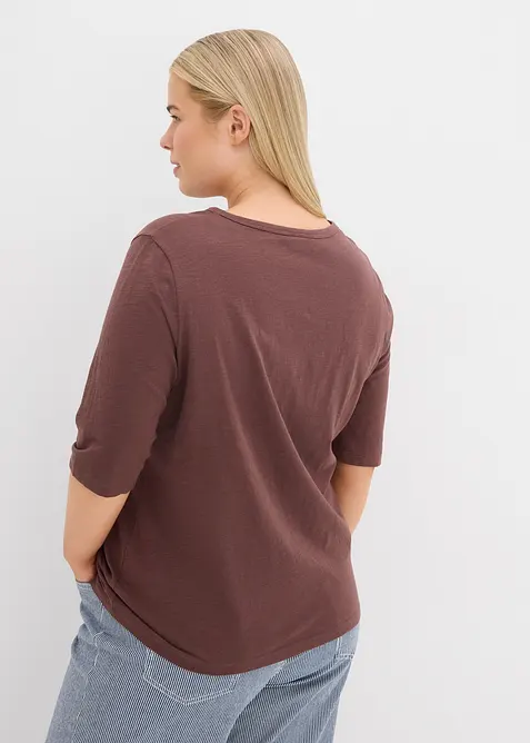 T-shirt in puro cotone biologico (pacco da 2), bonprix