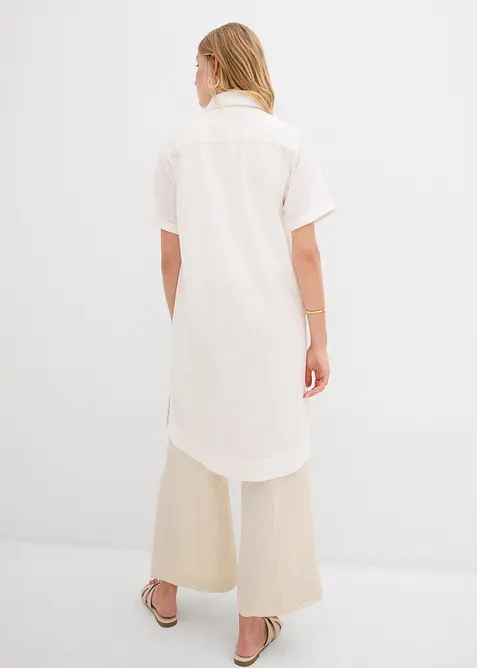 Abito chemisier in puro cotone, bonprix