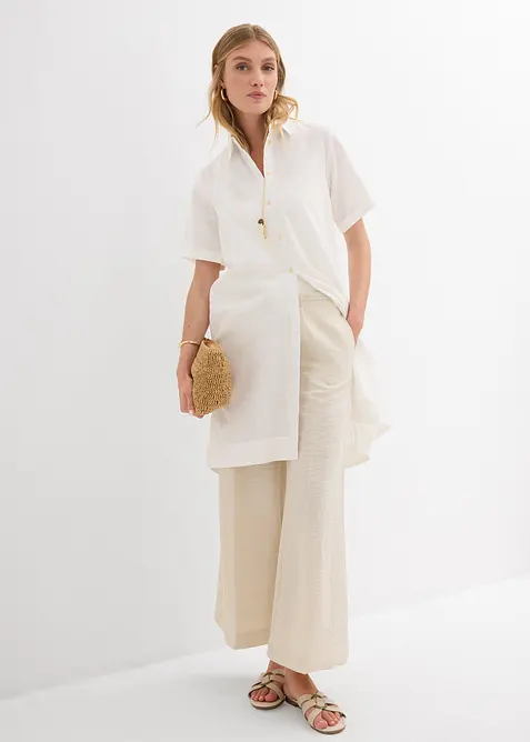 Abito chemisier in puro cotone, bonprix