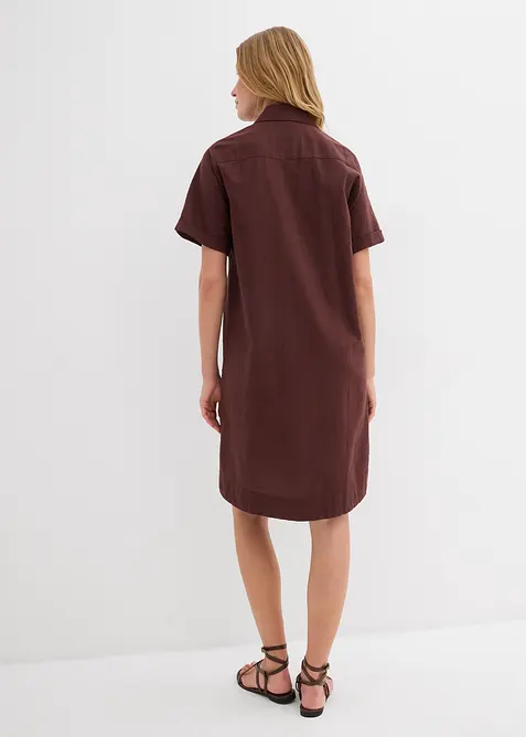 Abito chemisier in puro cotone, bonprix