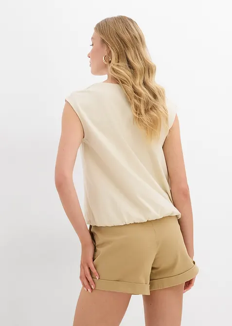 Maglia con fondo elasticizzato, bonprix