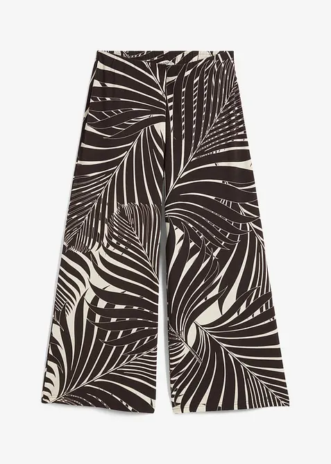 Pantaloni culotte in misto viscosa morbido, bonprix