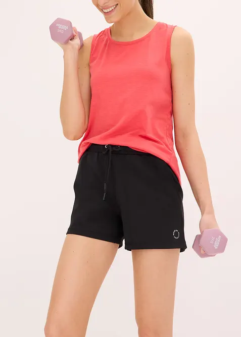 Shorts sportivi tecnici ad asciugatura rapida, bonprix