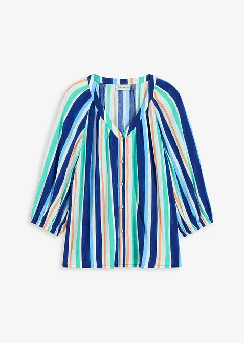 Blusa in viscosa strutturata, bonprix