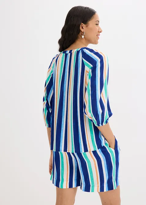 Blusa in viscosa strutturata, bonprix