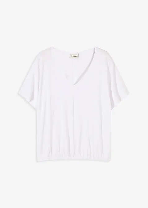 Maxi maglia in misto viscosa morbido, bonprix