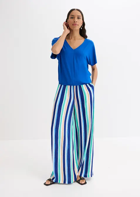 Maxi maglia in misto viscosa morbido, bonprix