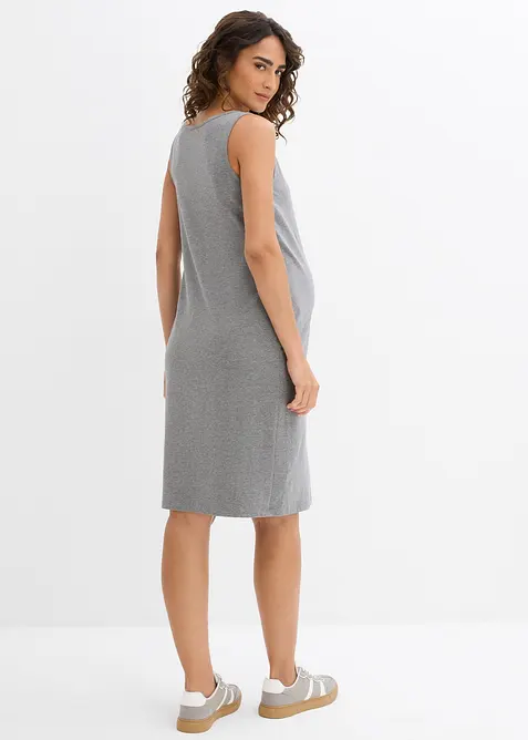 Abito prémaman / da allattamento in jersey di cotone (pacco da 2), bonprix