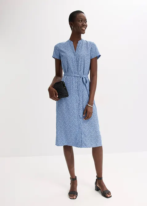 Abito chemisier a pois, bonprix