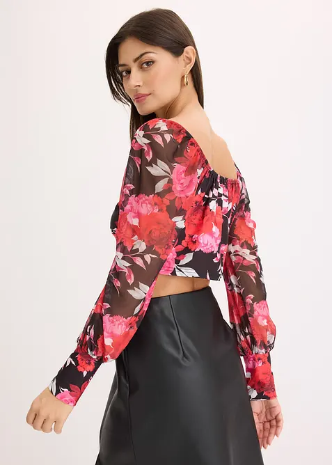 Blusa cropped, bonprix