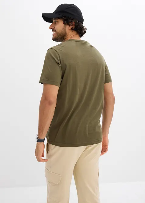 T-shirt con scollo a V (pacco da 3), bonprix