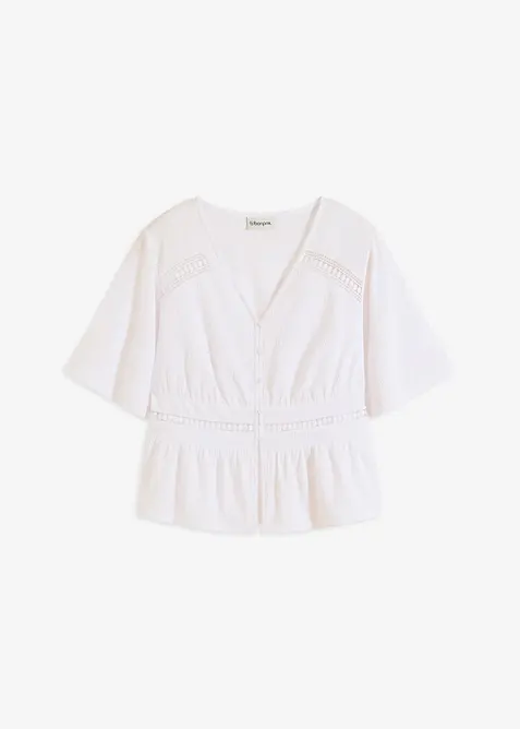 Tunica con pizzo, bonprix