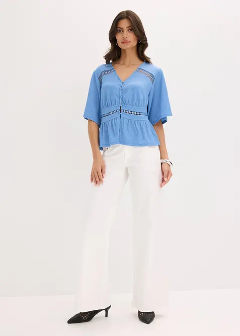 Tunica con pizzo, bonprix