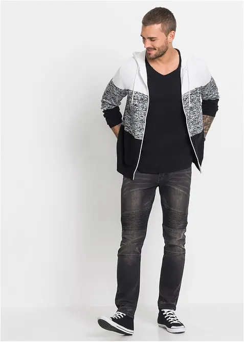 T-shirt con scollo a V (pacco da 3), bonprix