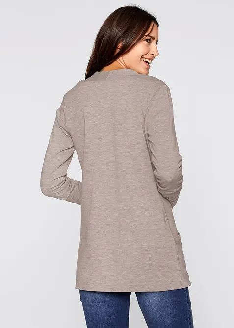 Cardigan in maglina di misto viscosa, bonprix