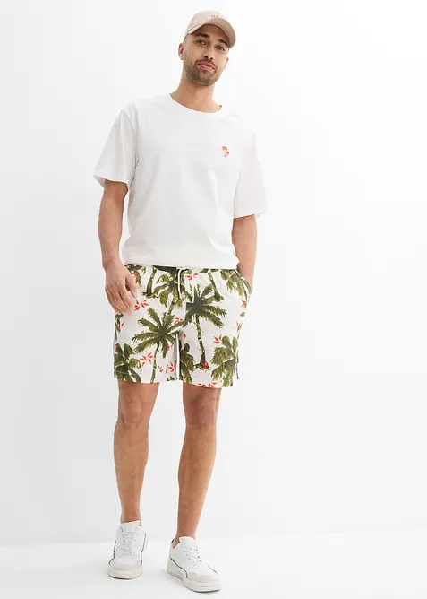 Bermuda in viscosa con cinta elastica, loose fit, bonprix